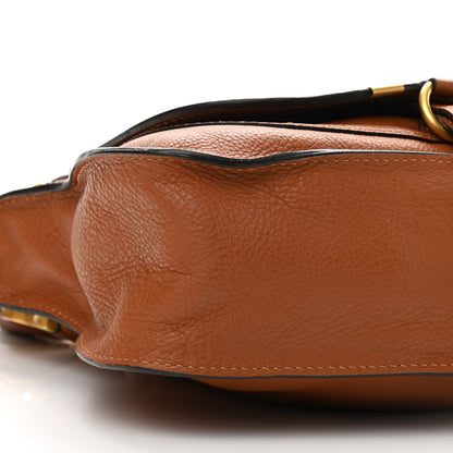 Chloe Calfskin Small Marcie Satchel Tan 9 of 12