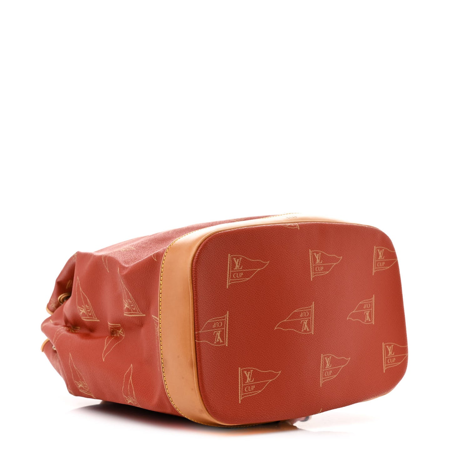 Canvas Americas Cup 1995 Saint Tropez Drawstring Bag Red