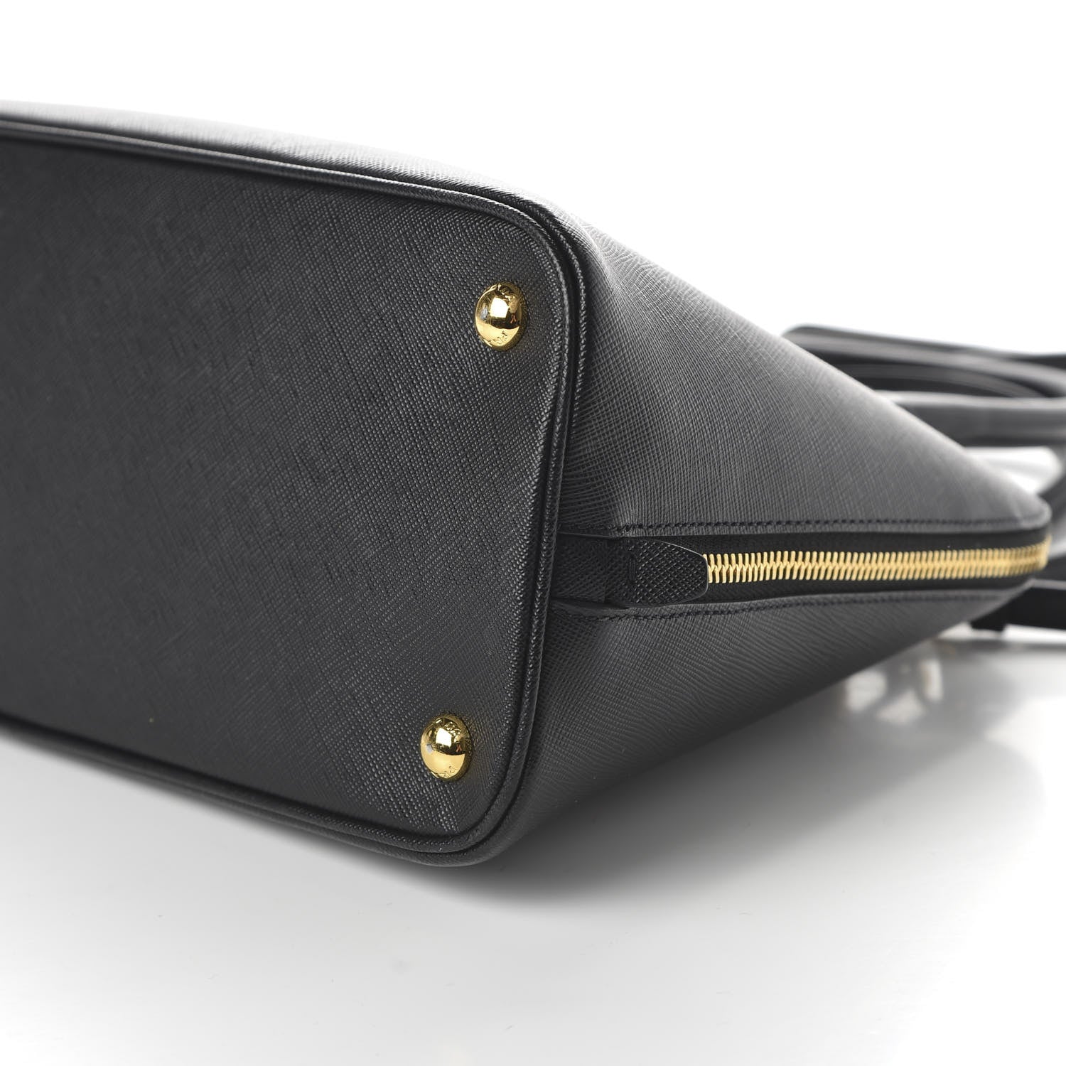 Prada Saffiano Lux Medium Promenade Tote Black 7 of 9