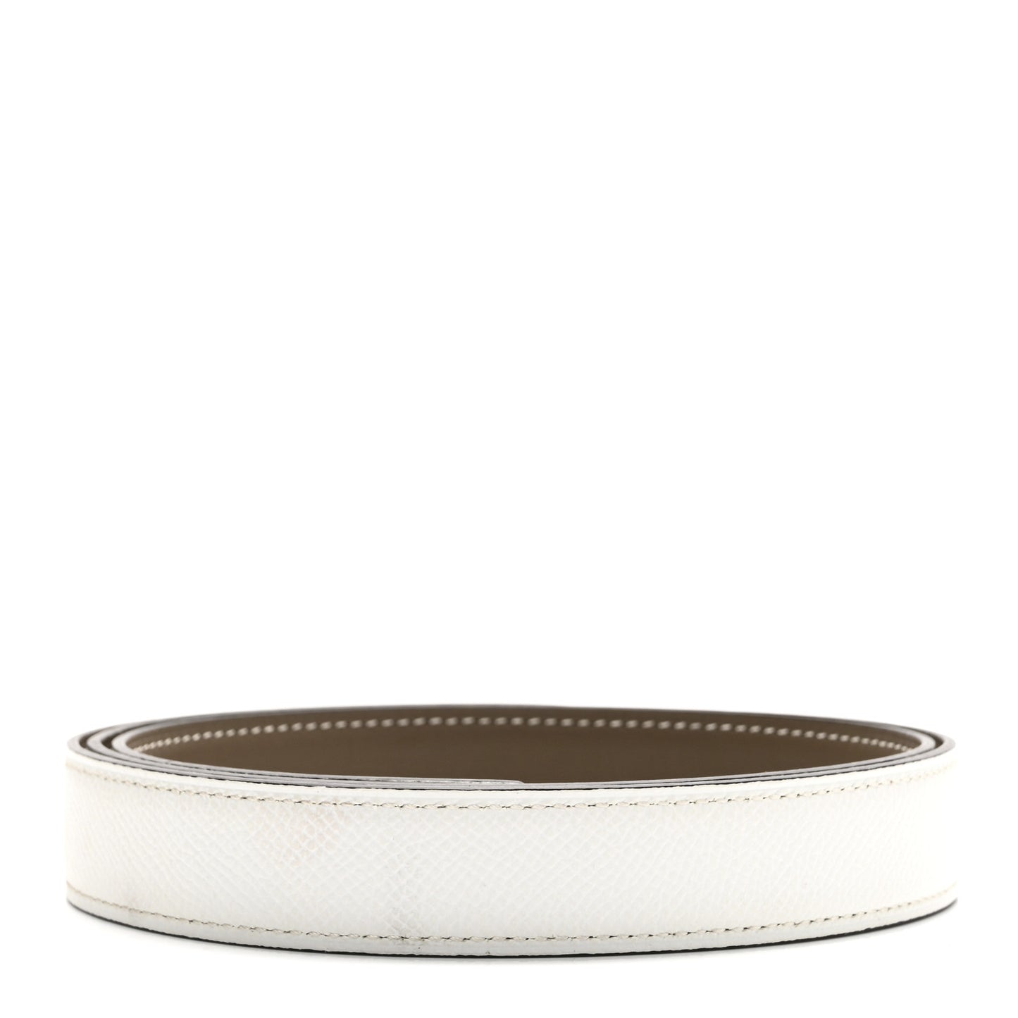 Swift Epsom 32mm Belt Strap 90 36 Etoupe White