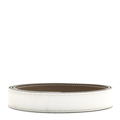 Hermes Swift Epsom 32mm Belt Strap 90 36 Etoupe White 4 of 10