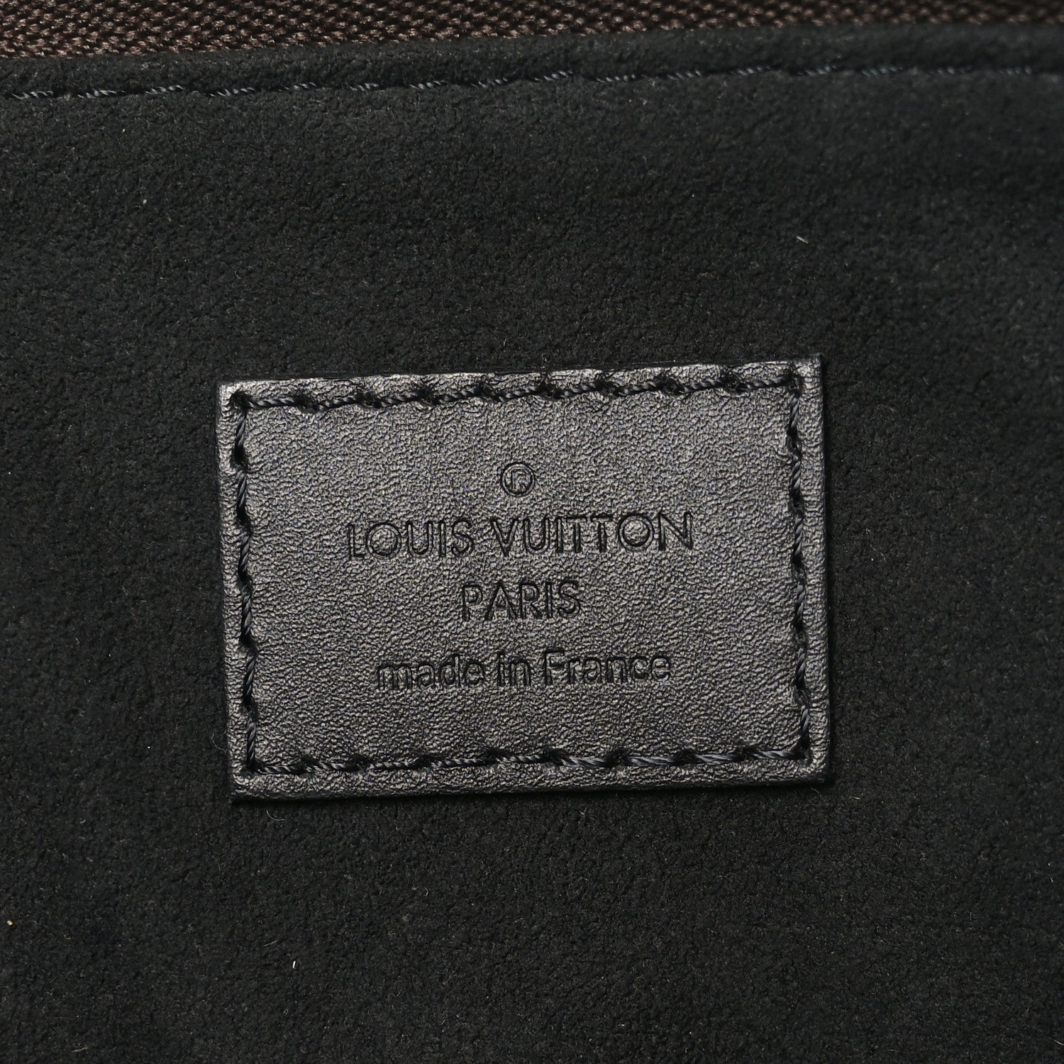 Louis Vuitton Monogram Flower Zipped Tote MM Black 5 of 8