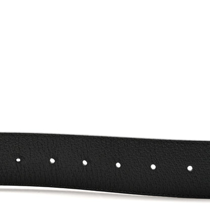Gucci Textured Calfskin Double G 40mm Belt 85 34 Black 3 of 6