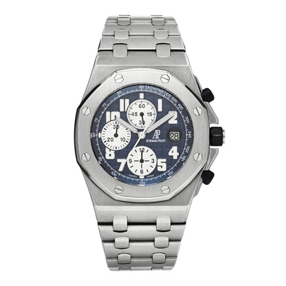 Audemars Piguet Stainless Steel 42mm Royal Oak Offshore Chronograph Automatic Watch Blue 26170ST.OO.1000ST.09 1 of 4
