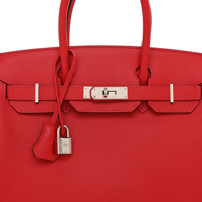 Hermes Epsom BIRKIN 30 Rouge Vif 8 of 12