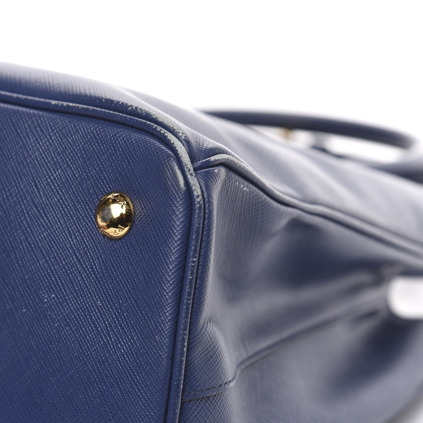 Saffiano Lux Large Tote Bluette