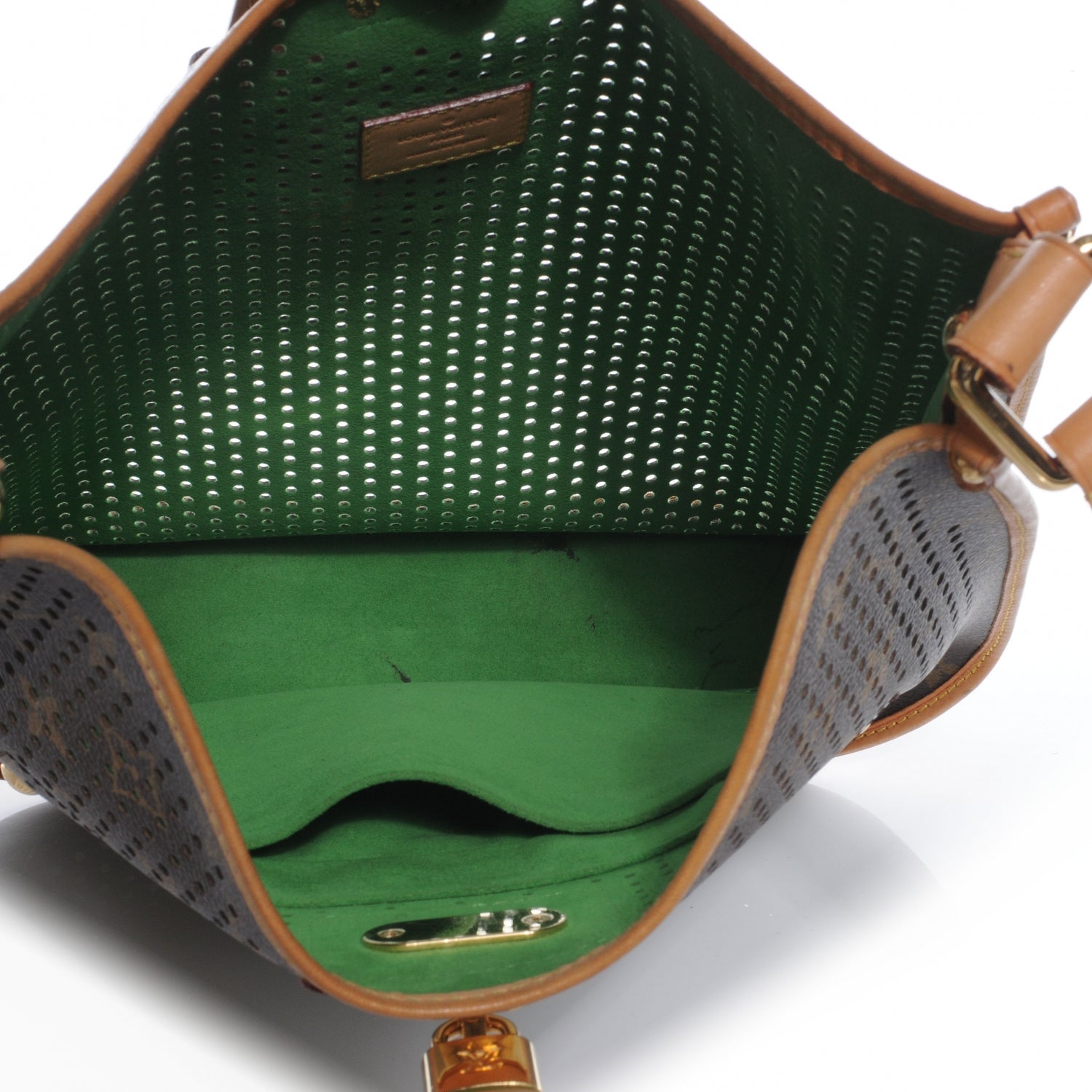 Louis Vuitton Monogram Perforated Musette Green 5 of 8