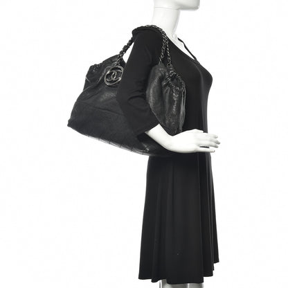 Chanel Calfskin Baby Coco Cabas Black 2 of 12