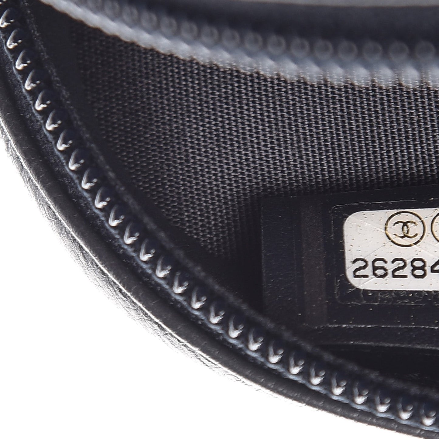 Calfskin CC Coin Purse Dark Navy