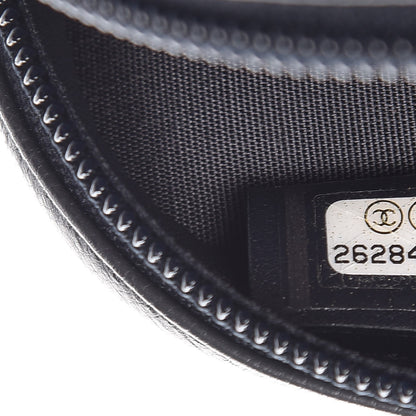 Chanel Calfskin CC Coin Purse Dark Navy 7 of 8