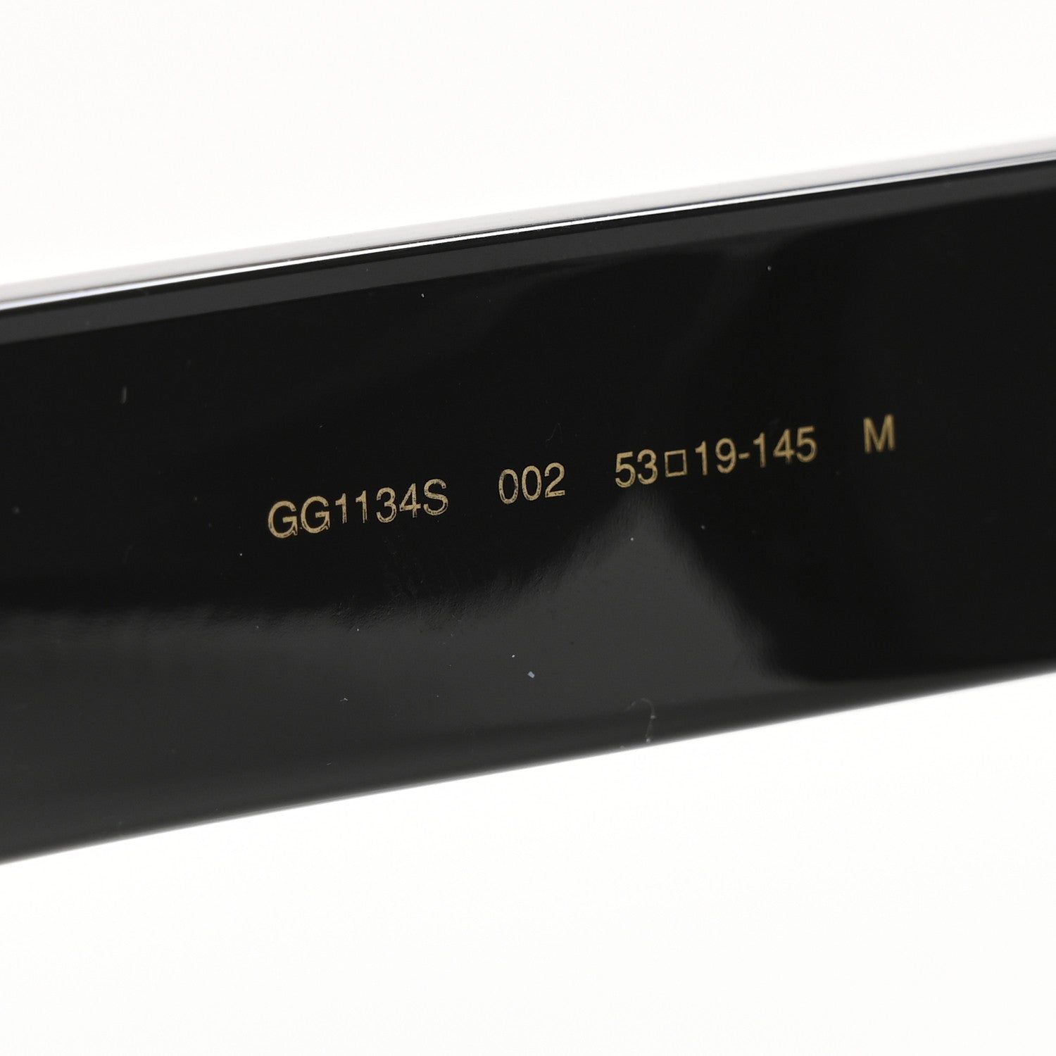 Gucci Acetate Rectangle Frame Sunglasses GG1134S Black 6 of 8