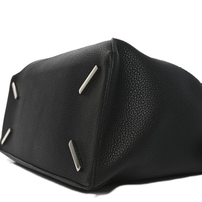 Loewe Grained Calfskin Large Puzzle Edge Bag Black 9 of 9