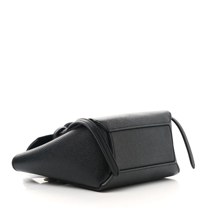 Celine Grained Calfskin Pico Belt Bag Black 4 of 9