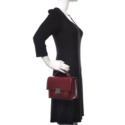Saint Laurent Calfskin Medium Bellechasse Satchel Palissandre 3 of 12