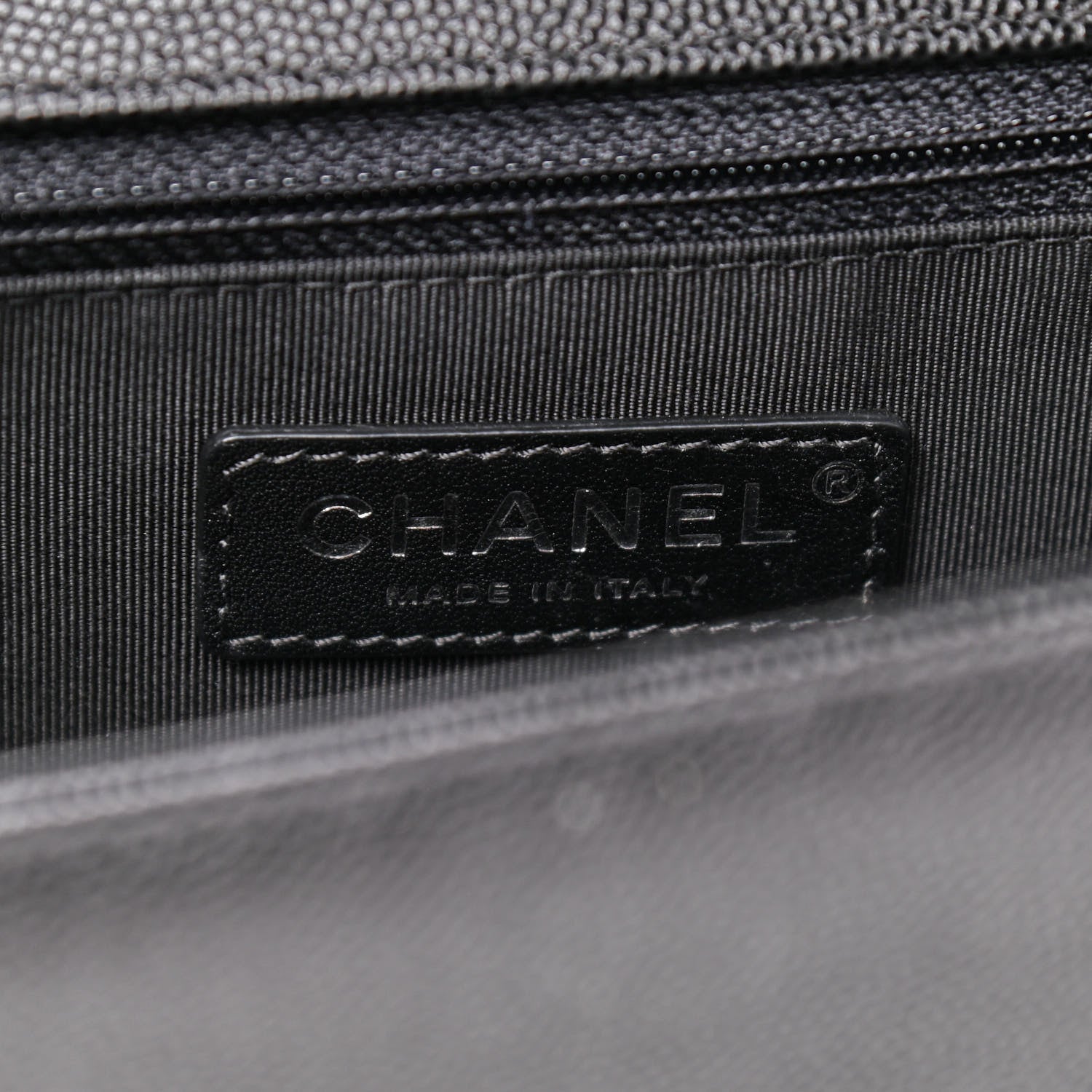 Chanel Caviar Quilted New Medium Boy Flap Black 8 of 9