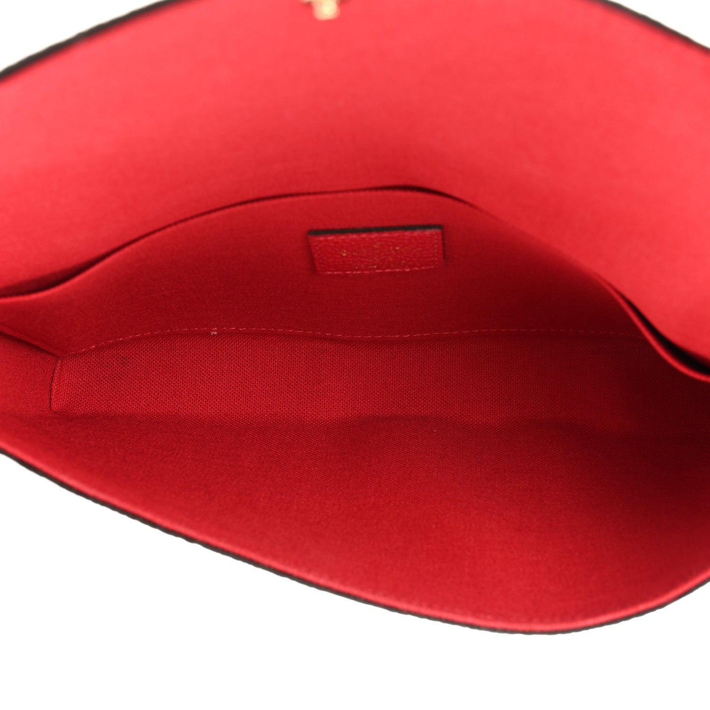 Empreinte Pochette Felicie Chain Wallet Scarlet