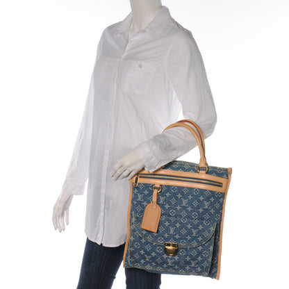 Louis Vuitton Denim Sac Plat 2 of 9