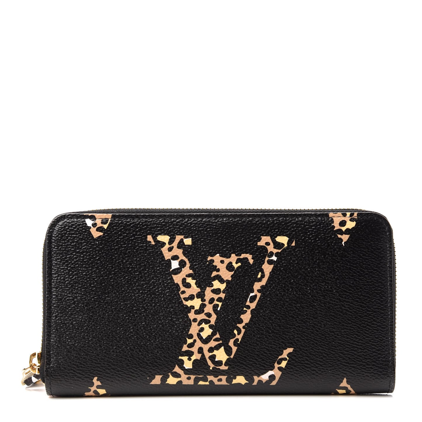 Monogram Giant Jungle Zippy Wallet Black