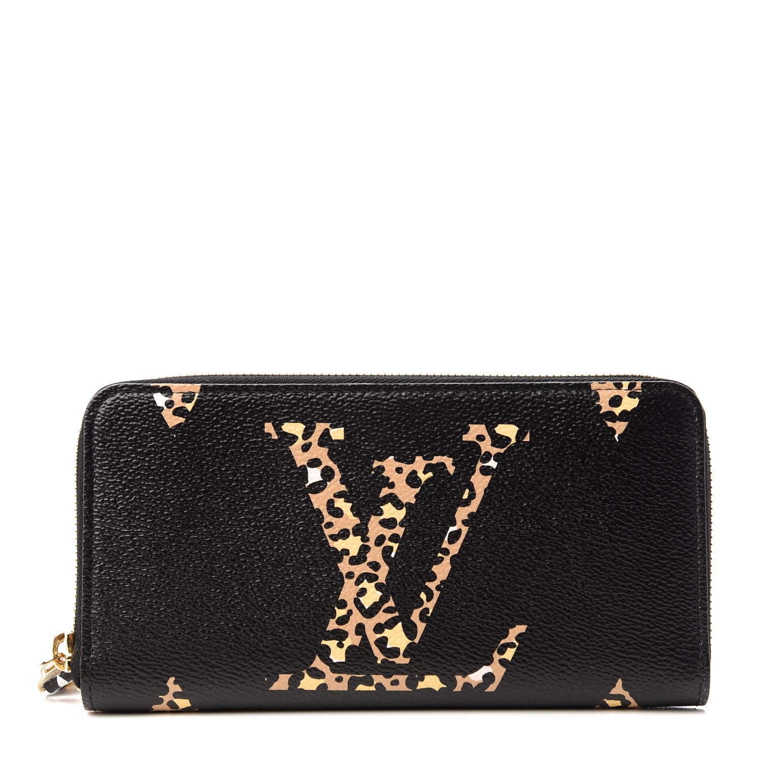 Louis Vuitton Monogram Giant Jungle Zippy Wallet Black 1 of 11