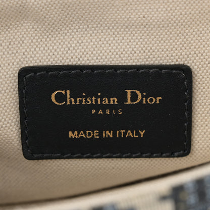 Christian Dior Oblique Mini Saddle Bag Blue 6 of 10