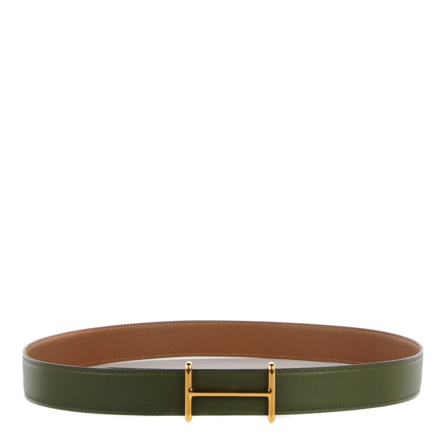 Epsom Swift Reversible 32mm Idem H Mens Belt 95 Alezan Vert Canopee