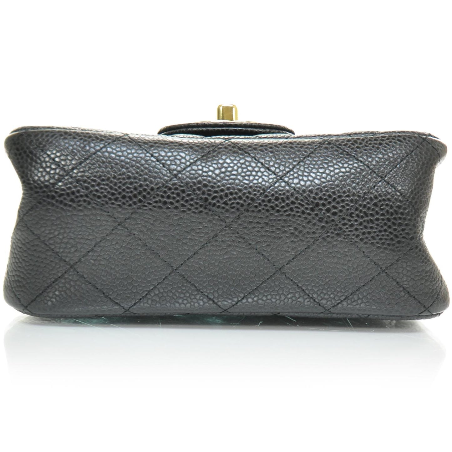 Caviar Quilted Mini Flap Black GHW