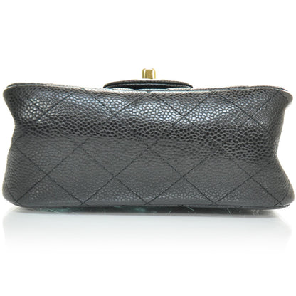 Chanel Caviar Quilted Mini Flap Black GHW 4 of 9