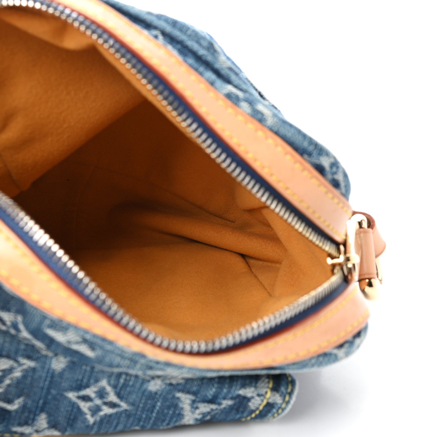 Louis Vuitton Denim Camera Bag Blue 5 of 9