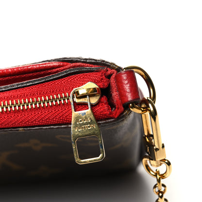 Louis Vuitton Monogram Pallas Clutch Cherry 9 of 16