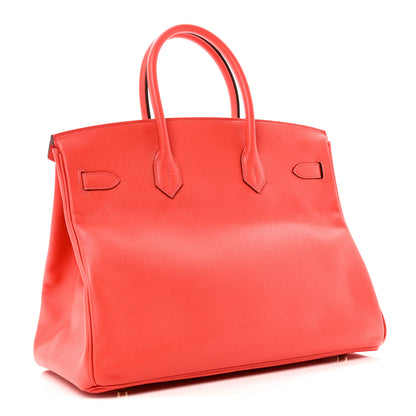 Hermes Epsom Birkin 35 Rose Jaipur 3 of 10