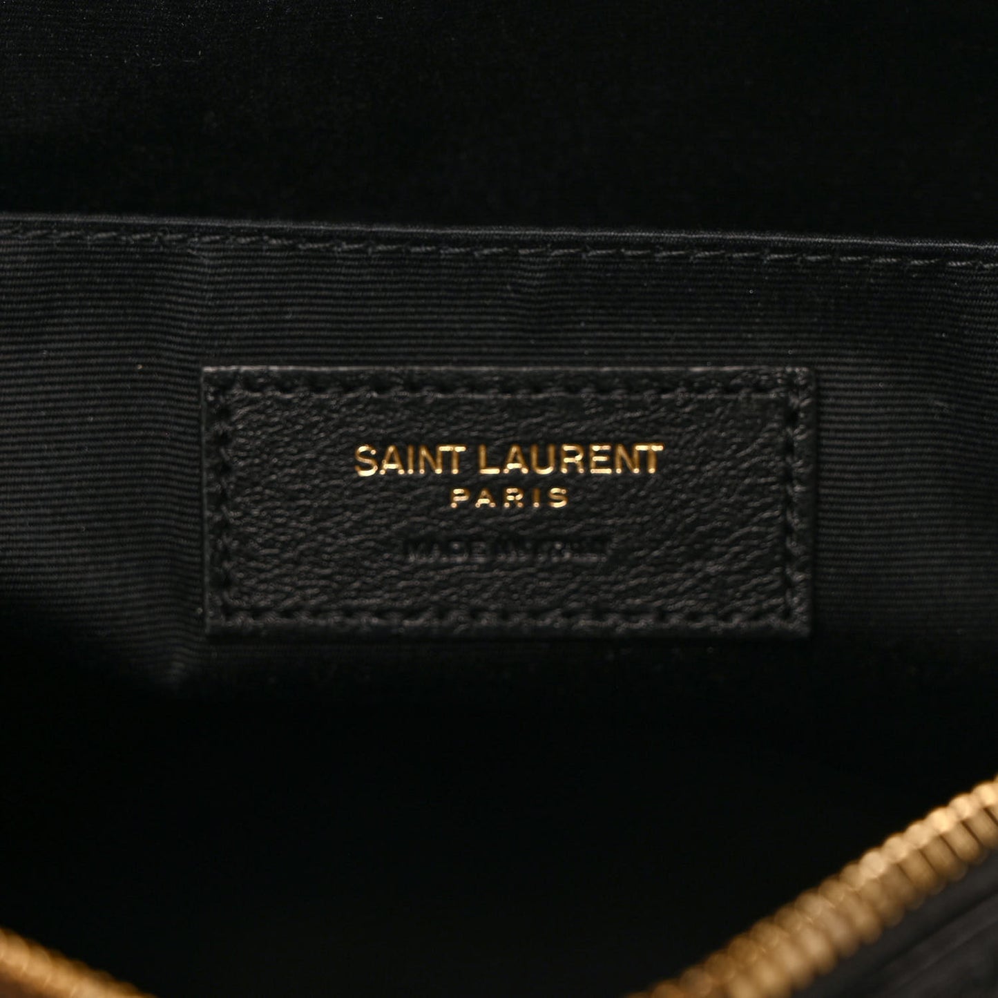Tweed Calfskin Monogram Lou Camera Bag Black