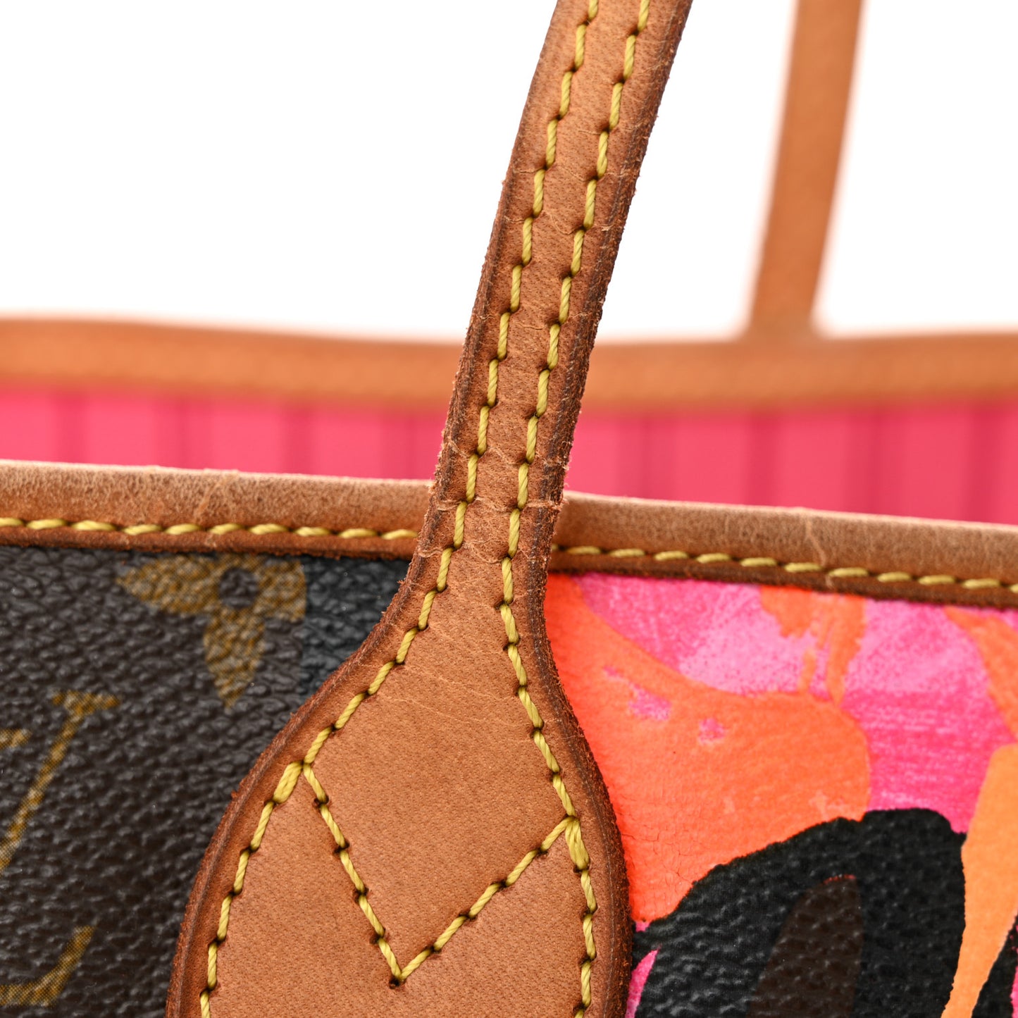 LOUIS VUITTON Monogram Roses Neverfull MM