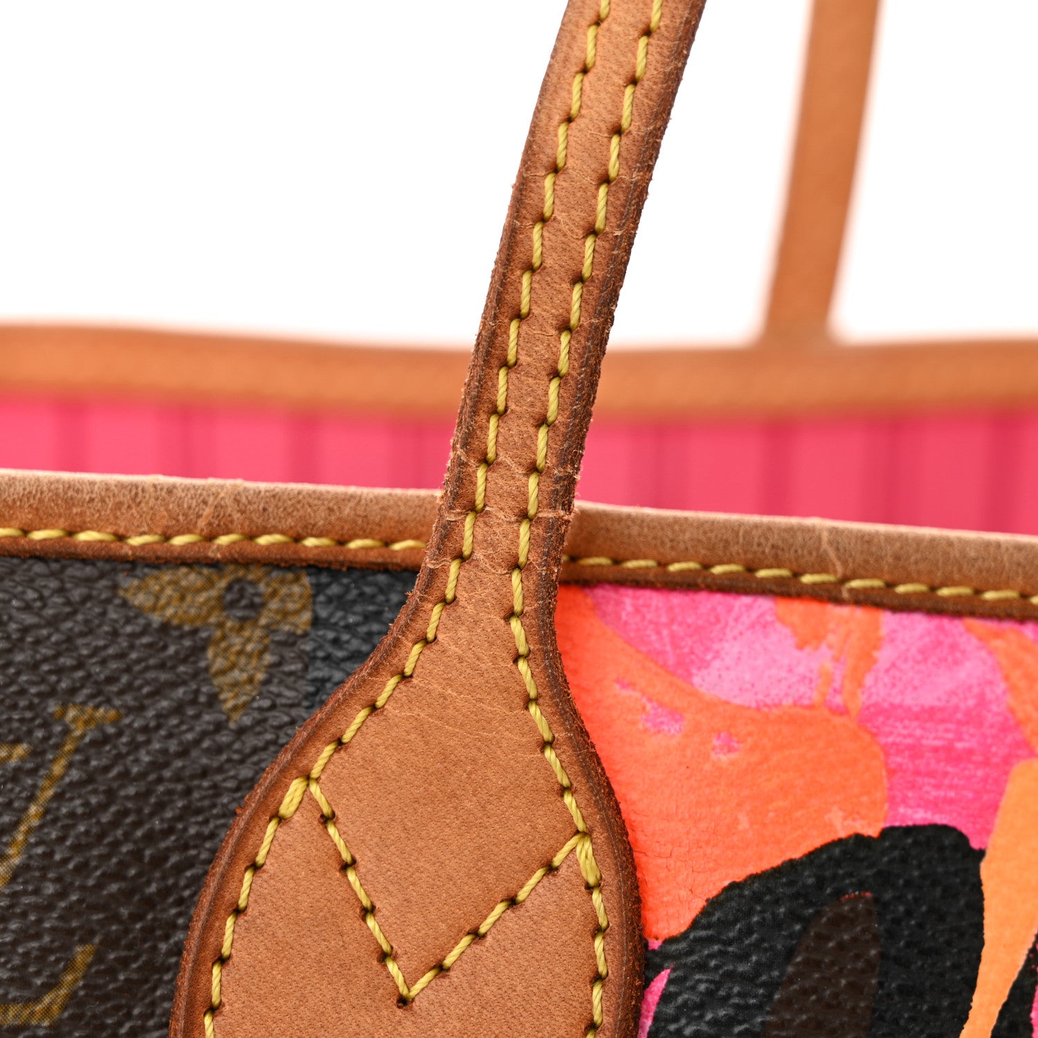 Louis Vuitton LOUIS VUITTON Monogram Roses Neverfull MM 14 of 14