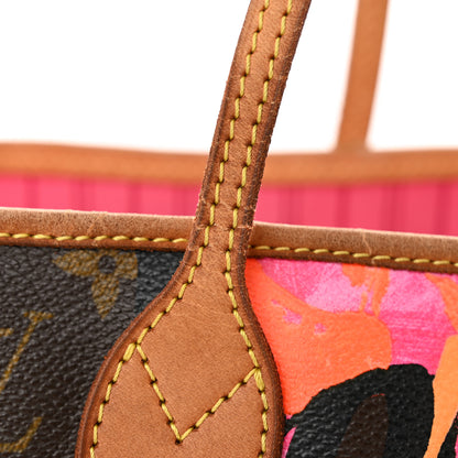 Louis Vuitton LOUIS VUITTON Monogram Roses Neverfull MM 14 of 14