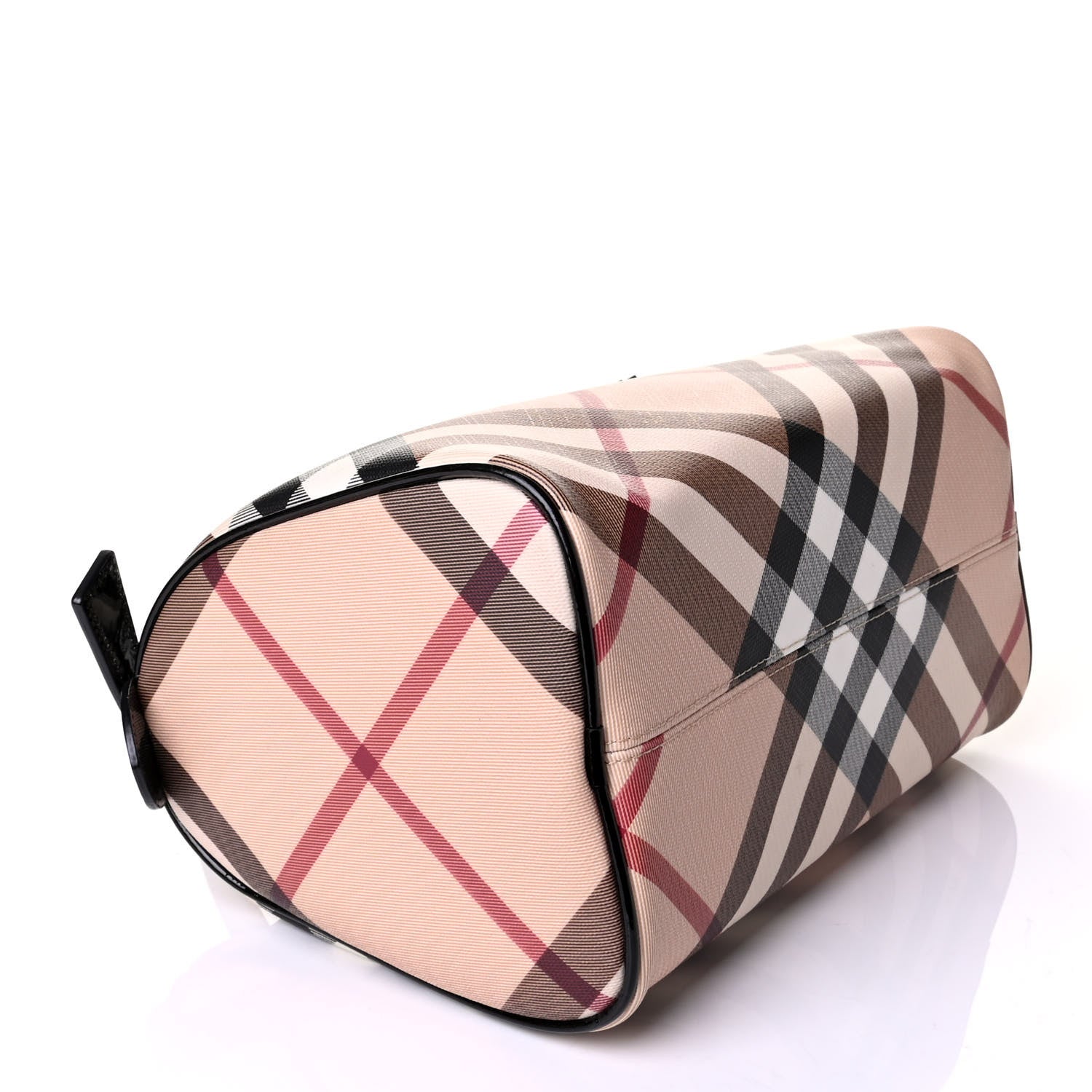 Burberry Nova Check Small Chester Bowling Bag Black 3 of 6