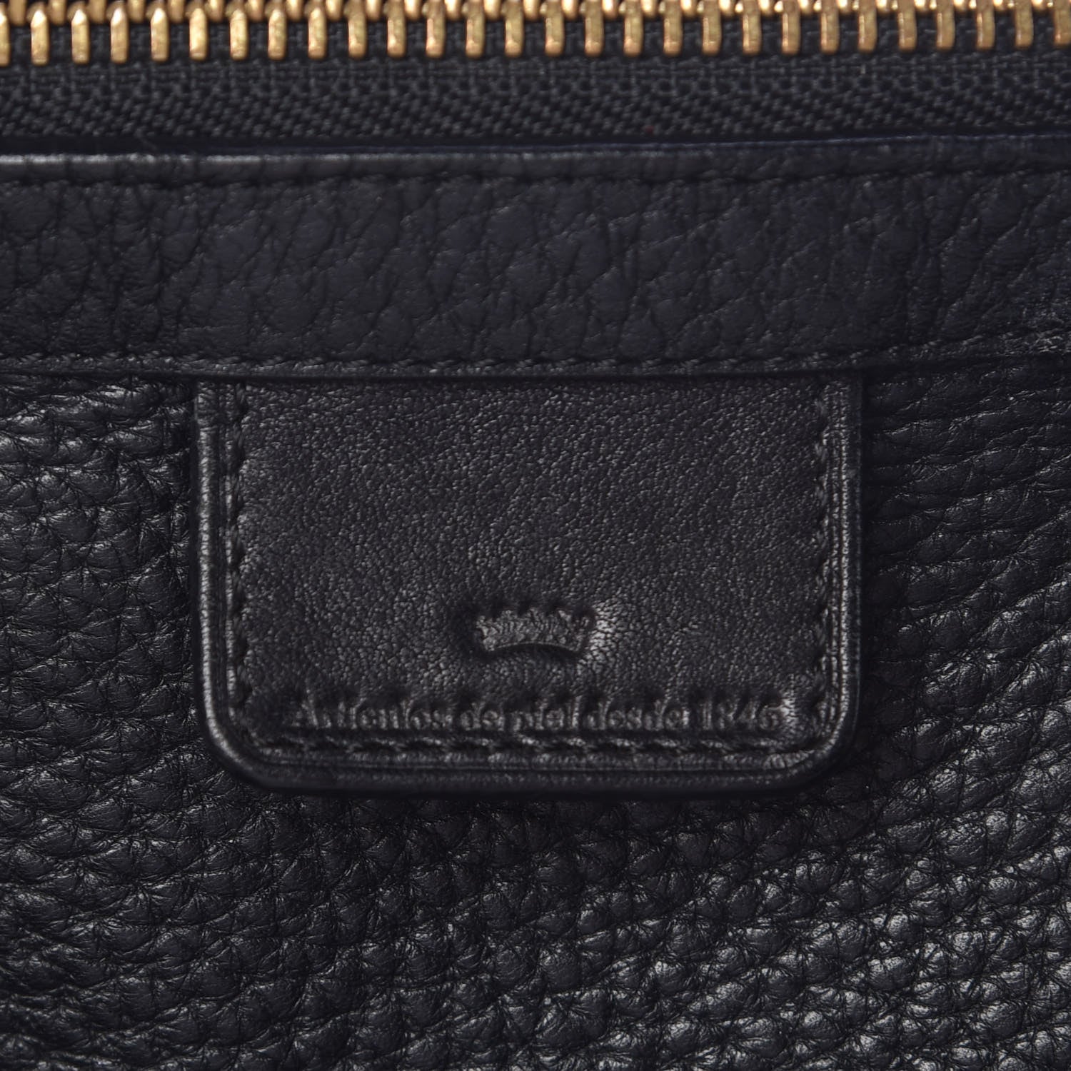 Loewe Calfskin Fusta 31 Shoulder Bag Black 6 of 11