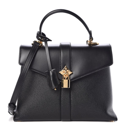 Louis Vuitton Grained Smooth Calfskin Rose Des Vents PM Black 1 of 7