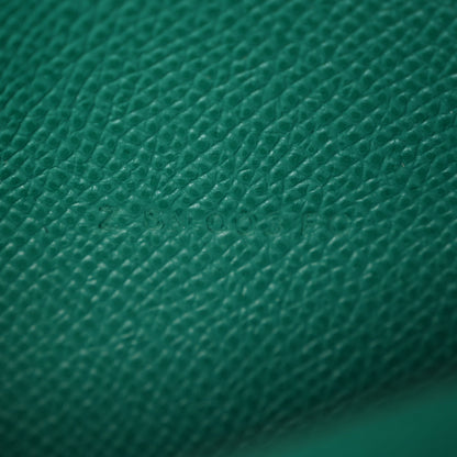 Hermes Epsom Constance Long To Go Wallet Vert Jade Bleu Brume 7 of 15