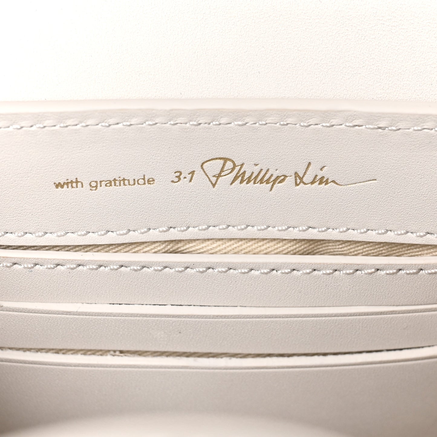 Smooth Calfskin Nano Pashli Satchel White