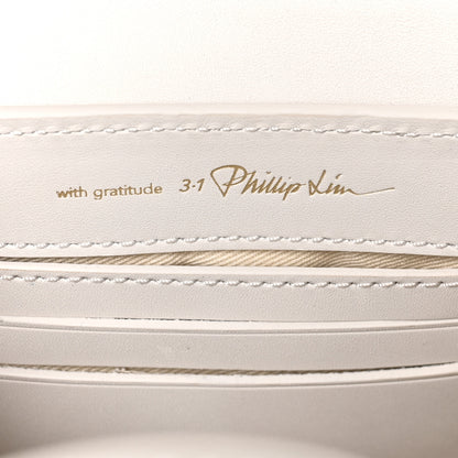 3.1 Phillip Lim Smooth Calfskin Nano Pashli Satchel White 6 of 10