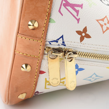 Louis Vuitton Monogram Multicolor Alma White 18 of 18
