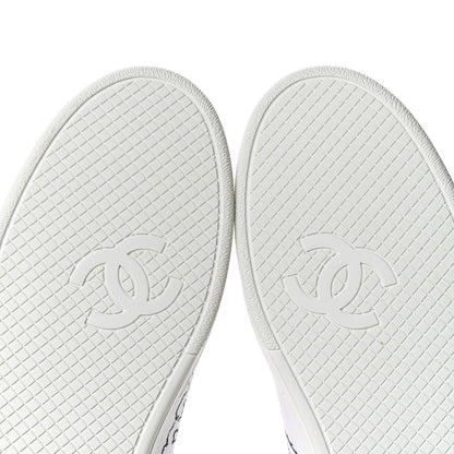 Chanel x Pharrell Williams Calfskin Womens Sneakers 40 White 8 of 10