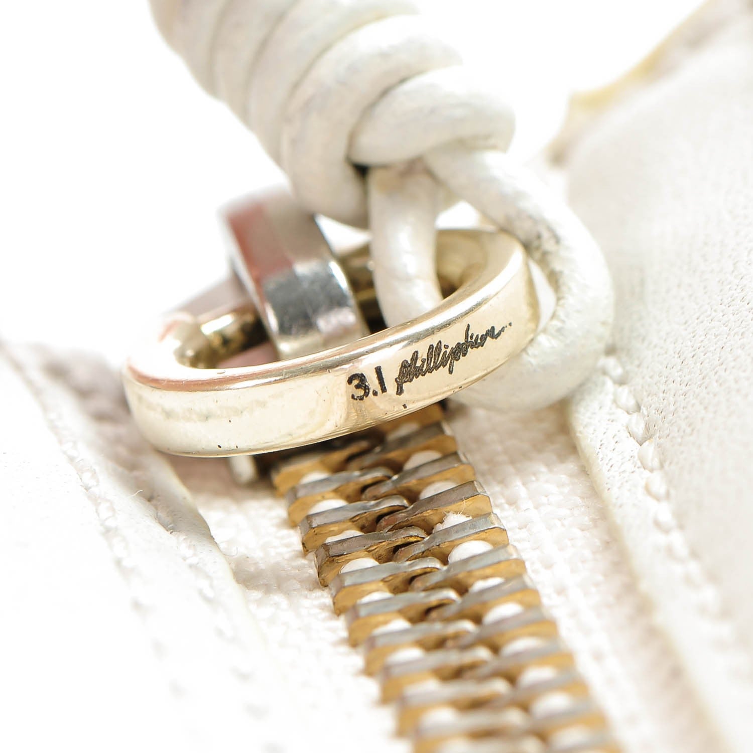 3.1 Phillip Lim 3.1 Calfskin Large Pashli Satchel White 8 of 13