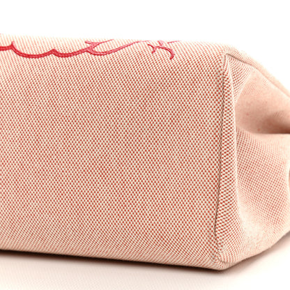 Hermes Vache Hunter Toile Pegase Pop Herbag Zip Retourne 31 PM Rouge Piment 9 of 9