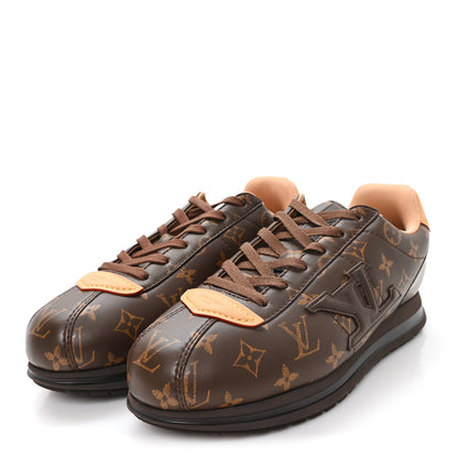Louis Vuitton Lambskin Monogram Mens LV Buttersoft Sneakers 9 4 of 8