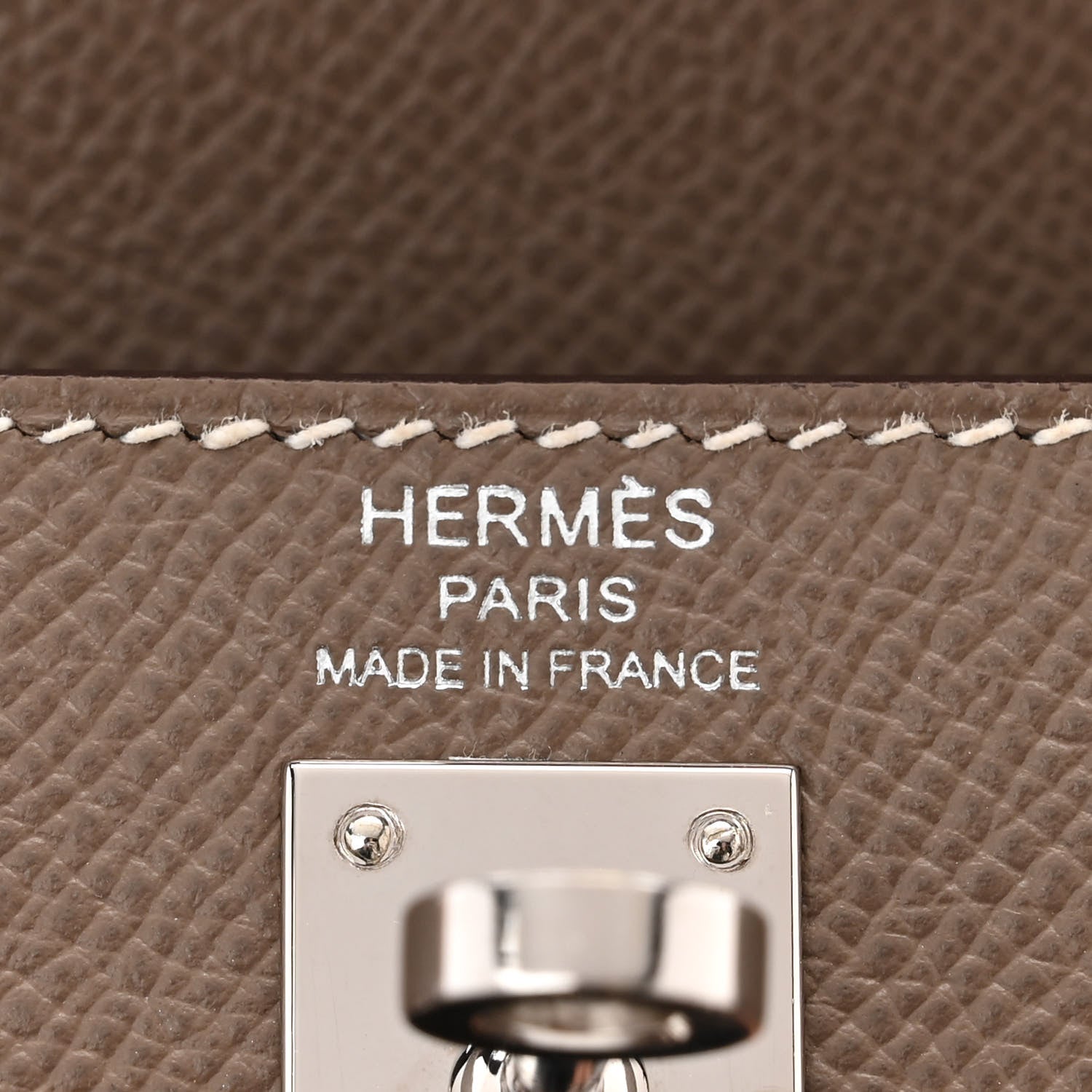 Hermes Epsom Kelly Sellier 25 Etoupe 6 of 11