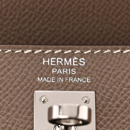 Hermes Epsom Kelly Sellier 25 Etoupe 6 of 11