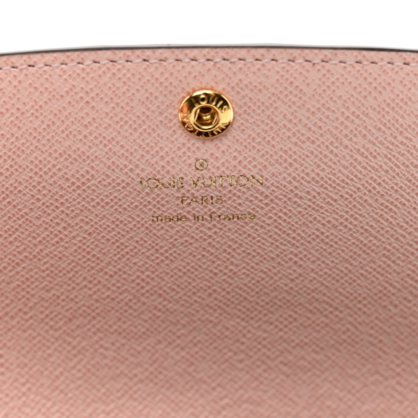 Monogram Emilie Wallet Rose Ballerine
