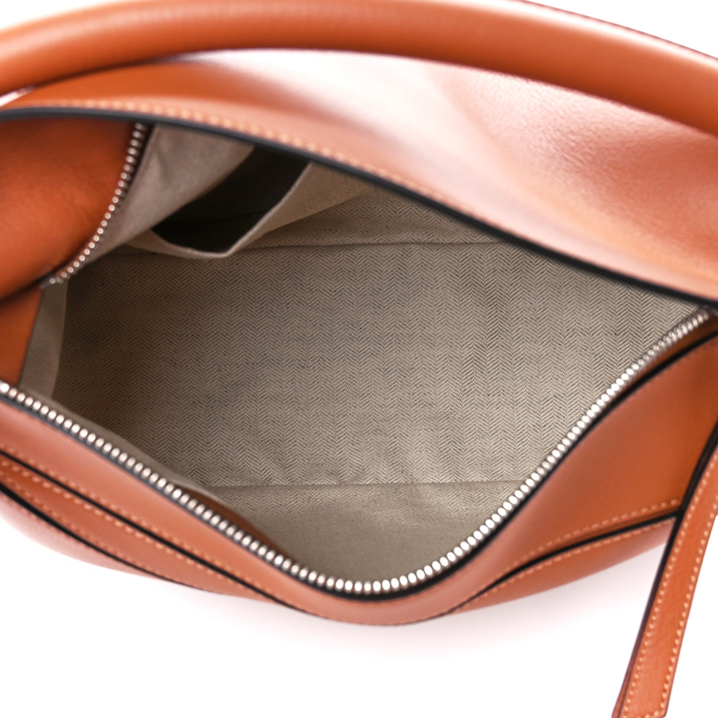 Calfskin Medium Puzzle Bag Tan