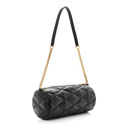 Saint Laurent Lambskin Monogram Mini Sade Tube Bag Black 3 of 11